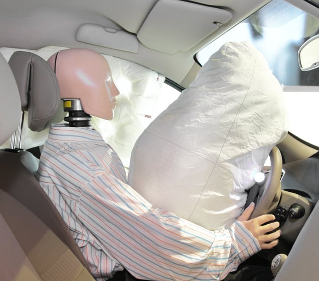 Tipos de airbag, componentes y funcionamiento